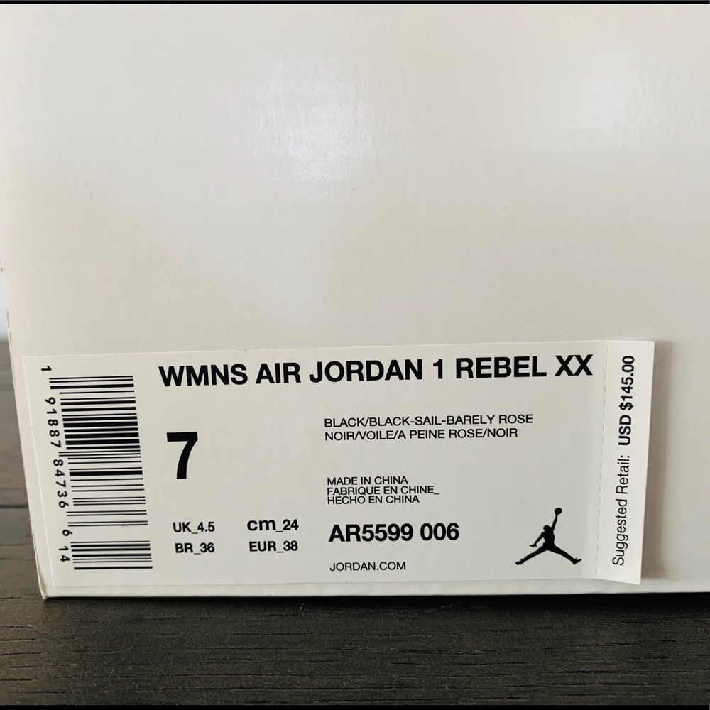 Women’s Air Jordan 1 Rebel XX - Picture 7 of 8